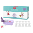 isonebial kit pulizia cavita' nasali 20 flaconcini monodose 5 ml + siringa luer lock soft-jeck