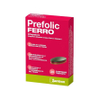 prefolic ferro 30 compresse tristrato - integratore di ferro e vitamina c
