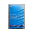 dualsan kkl kit collegamento attacco sinistro per radiatore in acciaio colore bianco ral 4