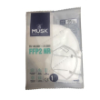 musk medical mascherina ffp2 bianca 4 strati 1 pezzo