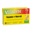 vitadyn vitamine minerali integratore multivitaminico 40 compresse effervescenti