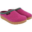 clogs haflinger sabot donna franzl maulbeere wollfilz 35