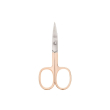 beautytime rose gold forbicine per unghie a punta curva