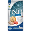 n&d ocean adult mini salmone, merluzzo e melone cantalupo - alimento completo per cani adulti di tag