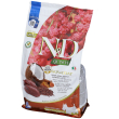farmina n&d quinoa dog skin&coat con cervo cocco e curcuma per cani ad