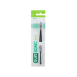 gum sonic daily 4110-2 testine per spazzola, colore: nero