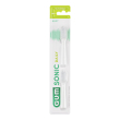 gum sonic daily spazzolino batteria refill white 2 pezzi