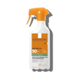 la roche-posay anthelios protezione solare alta spf50+, protetta, 300 ml