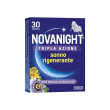 novanight tripla azione con melissa e melatonina per dormire, senza gl