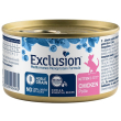 exclusion gatto mediterraneo monoproteico noble grain kitten pollo 85gr (lattina)