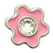 in orecchini fiore rosa kids k009c