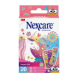 nexcare happy kids magic cerotti per bambini colorati e impermeabili, delicati sulla pelle