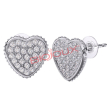 bjt256 orecchini heart pave ss