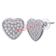 bjt256 orecchino heart cry10mm