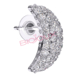 bjt259 orecchini cresc/moon stainless steel