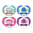 avent succhietto ultra air love 6-18 mesi 2 pezzi