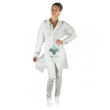 camice da laboratorio bhealthy tnt bianco large traspirante idrorepellente monouso non sterile con m