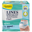 lines specialist derma pants plus l 14 pz pannolini