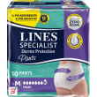 pannolone per incontinenza lines specialist derma pants maxi m 10 pezzi