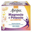 apropos - magnesio e potassio con carnitina confezione 24 bustine