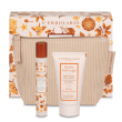 l’erbolario - bacche fiori legni beauty pochette fiori d'arancio confezione 3 pezzi