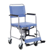 sedia comoda pieghevole con ruote wc estraibile mopedia 1 st