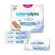 waterwipes sensitive+ newborn & baby wipes, salviettine per neonati e bambini, 240 pezzi (4 confezio