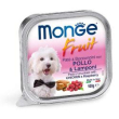 fruit paté e bocconcini con pollo e lamponi