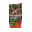 monge natural superpremium bwild grain free per cani adulti con anatra