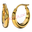 bjt246 orecchini marilu hoop gold plated