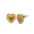 biojoux love me heart orecchini in acciaio chirurgico