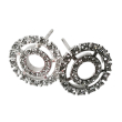 bjt251 orecchini metropolitan stainless steel