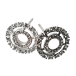 bjt251 orecchini metropolitan stainless steel