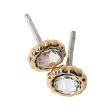 bjt255 orecchini grace's gold plated