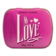 my love - liquirizia pura senza zucchero artigianale calabrese in scatola di latta 20 gr