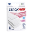 cerotti delicati ceroxmed con garza disinfettante ipoallergenici per pelli sensibili super 3,8 x8 cm