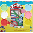 hasbro play-doh forme divertenti - pasta modellabile con 6 vasetti e formine per bambini