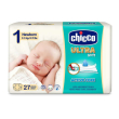 chicco pannolini ultra newbord 2 - 5 kg 27 pezzi
