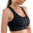 ekeep b3 surgical bra reggiseno post operatorio taglia 5, nero, senza ferretti e lattice free