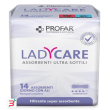 ladycare assorbenti giorno ali 14 pezzi profar