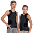 ekeep k1 posture keeper young richiamo dinamico dorsale per bambini nero taglia 1