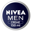 nivea men creme crema idratante uomo 150 ml, crema multiuso per la cura uomo di viso, corpo e mani