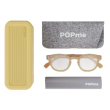 popme glasses yellow peach +1 (disp.medico)