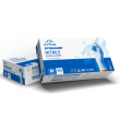 intco medical 100 guanti in nitrile m senza polvere, senza lattice, ipoallergenici, certificati ce c