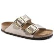 birkenstock arizona big buckle sandali birko-flor graceful taupe 39