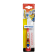 odontovax junior minions spazzolino per bambini setole morbide rosso