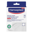 hansaplast compressa soft sterile 7,5cm x 7,5cm 10 pezzi