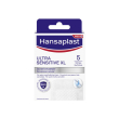 hansaplast cerotti ultra sensitive xl, cerotti morbidi e delicati per pelli molto sensibili, 5 pezzi