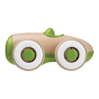 eco+ green car chicco, giocattolo sostenibile per bambini, auto a ruote libere, plastica riciclata,