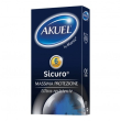 akuel sicuro profilattici massima protezione 6 pezzi